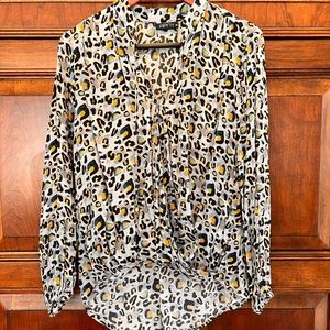 APNY - Crossover Top With Tassel                  Size MEDIUM